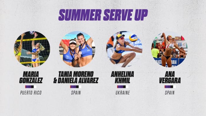 TCU Beach Volleyball summer serve up